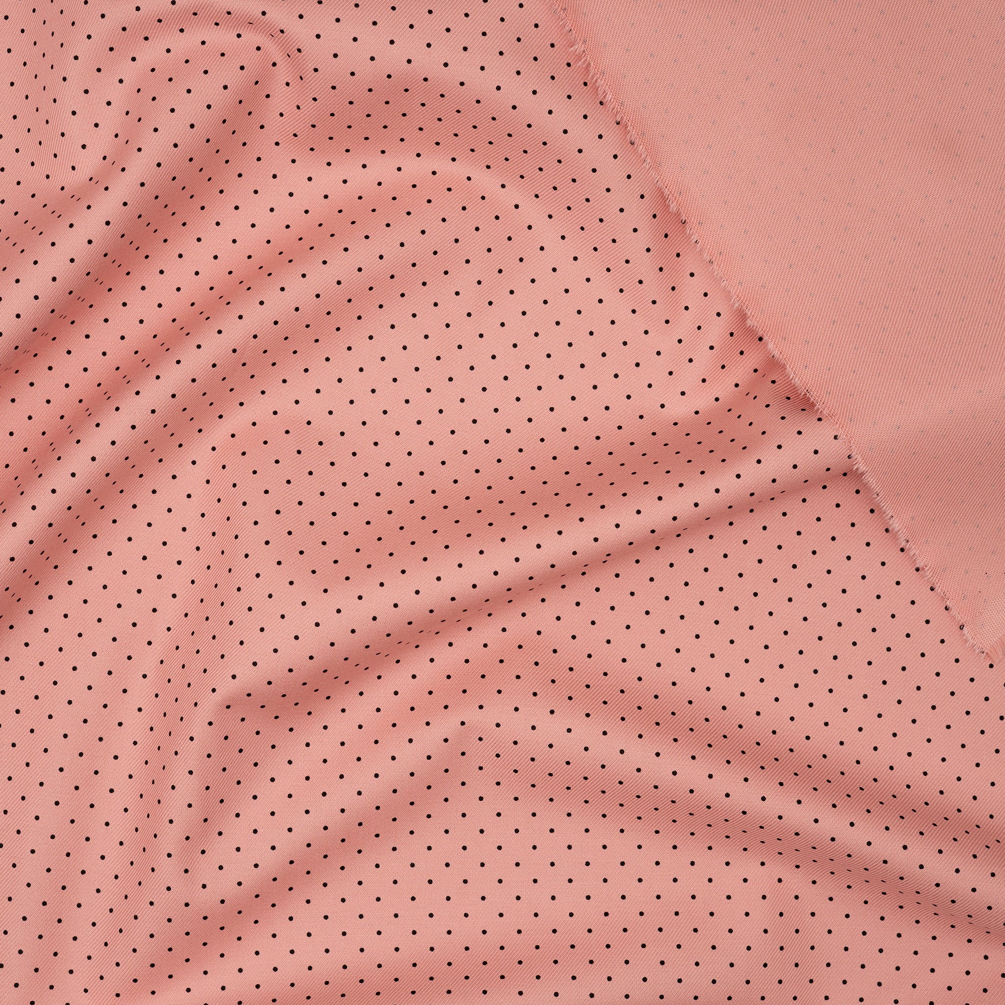 Bio Baumwolle Polka Dotts Rosa