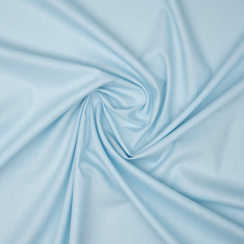 Bio Baumwolle Popeline Babyblau | Stoffwerk