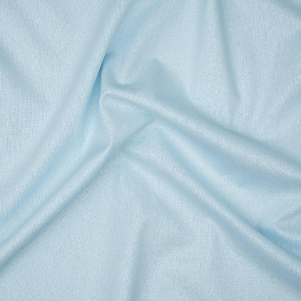 Bio Baumwolle Popeline Babyblau | Stoffwerk