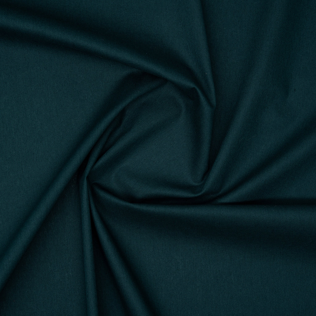 Bio Baumwolle Popeline Dunkelpetrol