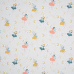 Bio Baumwolle Popeline Feennacht Weiß