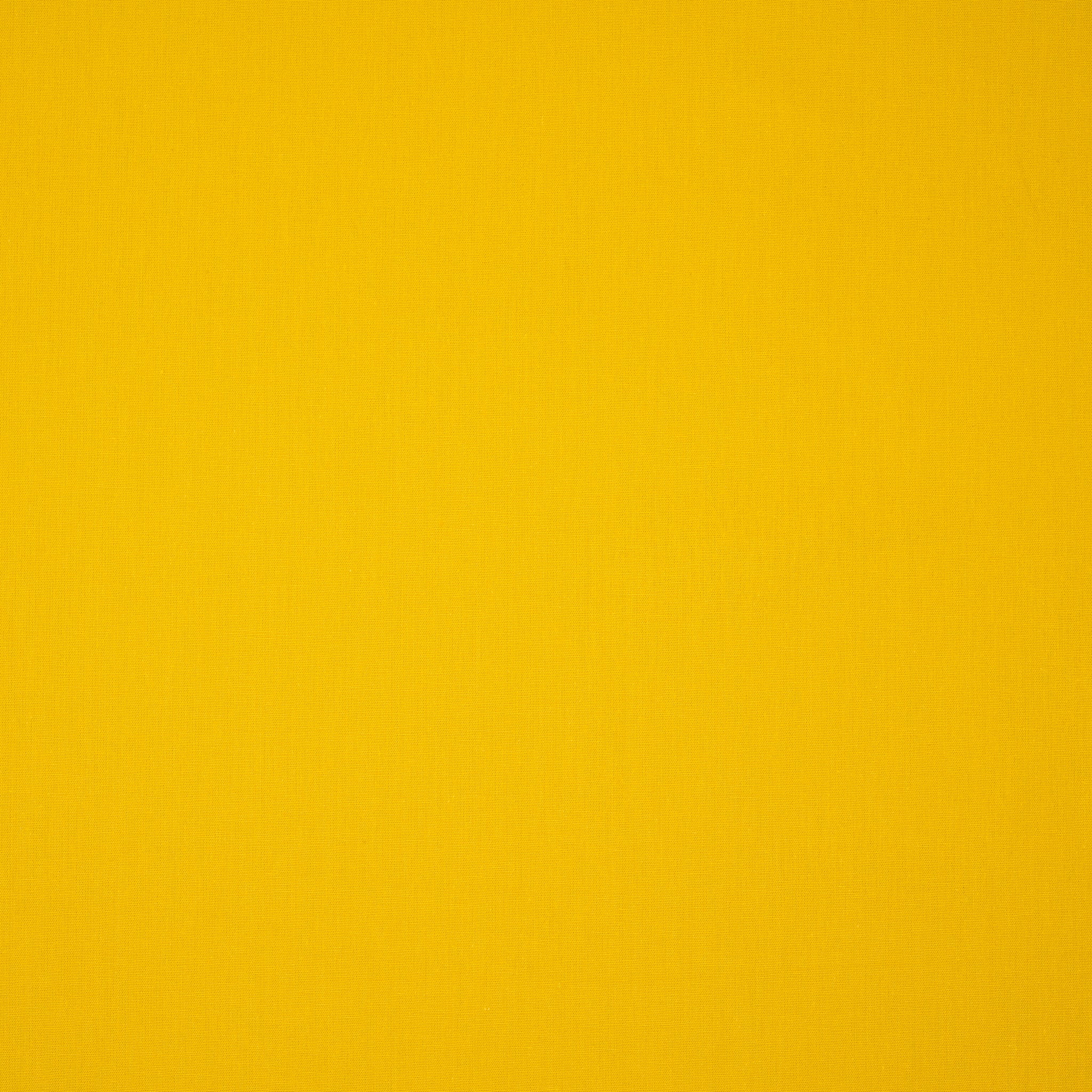 Bio Baumwolle Popeline Gelb