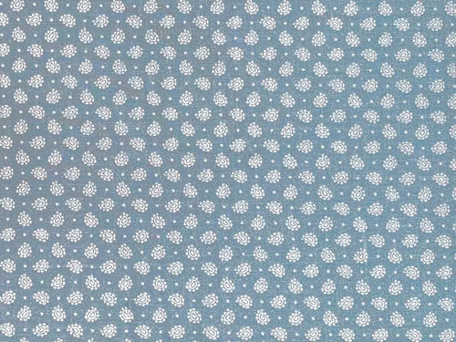 Bio Baumwolle Popeline Hemd Und Blusenstoff Hellblau Grau | Stoffwerk
