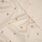 Bio Baumwolle Popeline Naturbelassen Kleine Zitronen