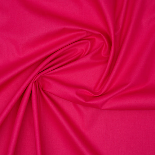 Bio Baumwolle Popeline Pink | Stoffwerk