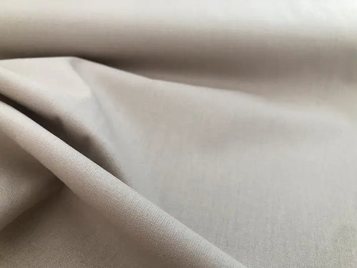 Bio Baumwolle Popeline Sand | Stoffwerk