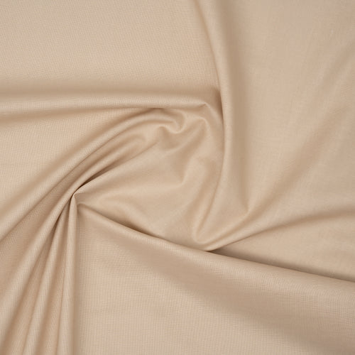 Bio Baumwolle Popeline Taupe | Stoffwerk