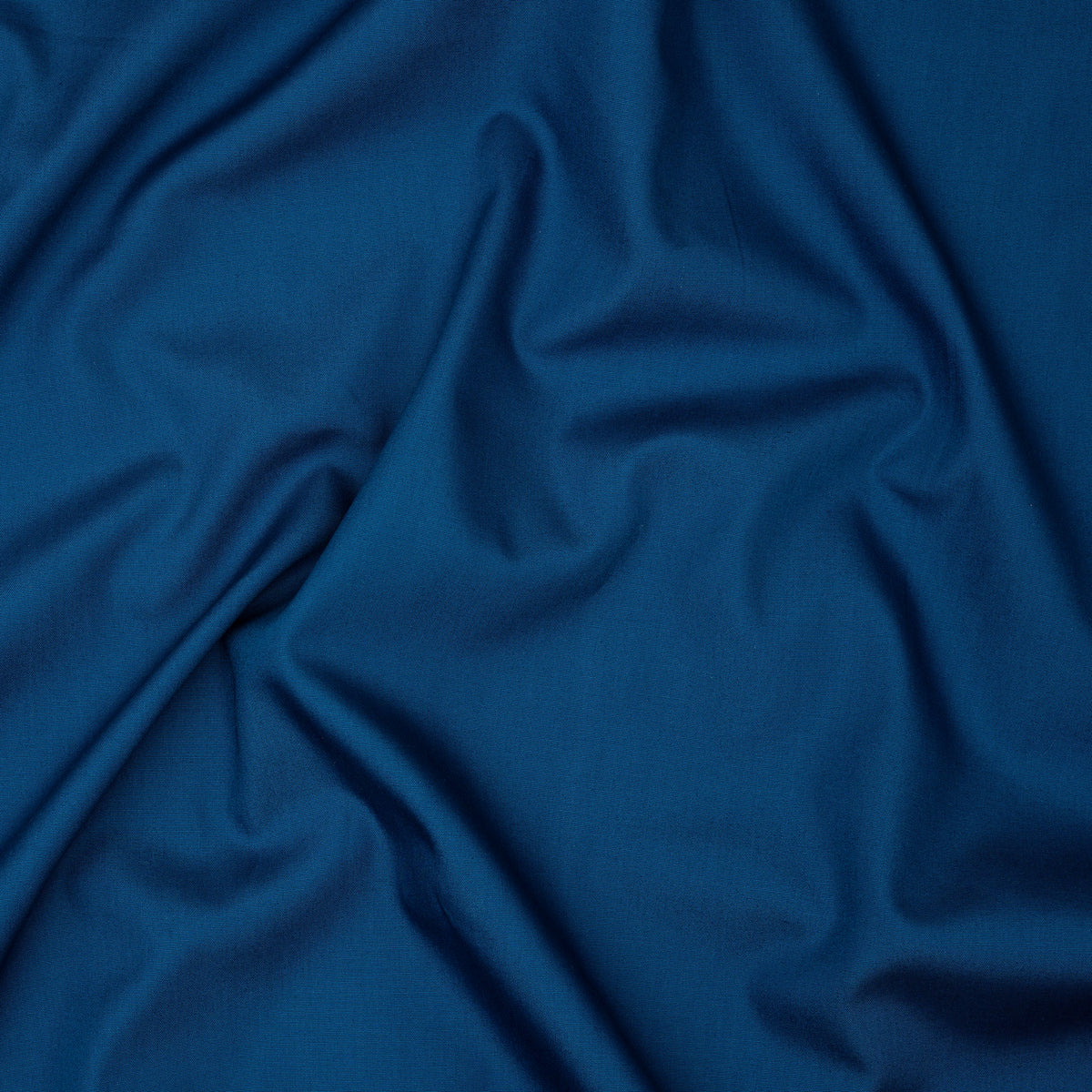 Bio Baumwolle Royalblau | Stoffwerk