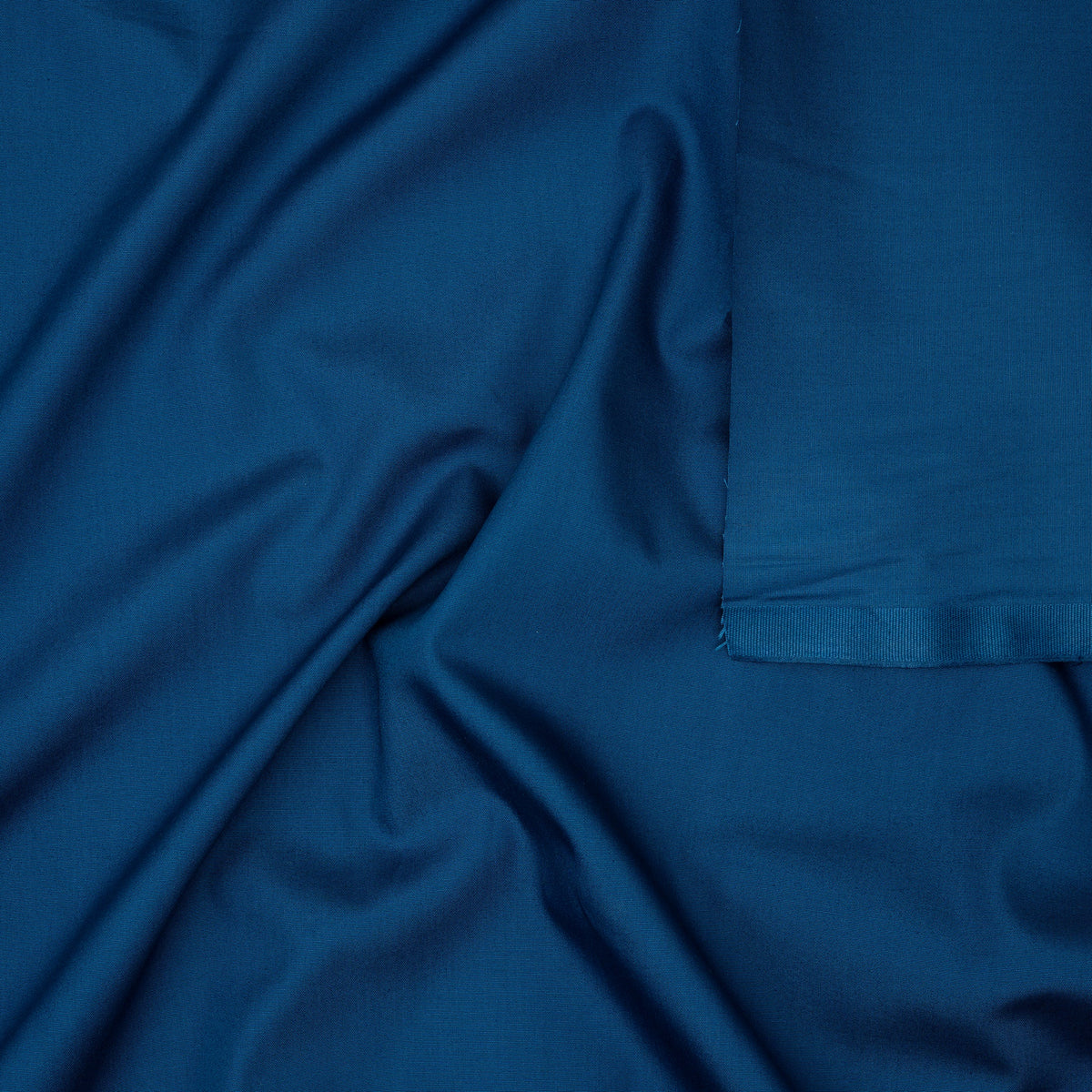 Bio Baumwolle Royalblau | Stoffwerk