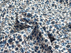 Bio Baumwolle Vintage blau