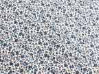 Bio Baumwolle Vintage blau
