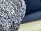 Bio Baumwolle Vintage blau