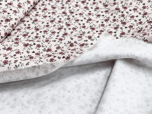 Bio Baumwolle Vintage Blümchen Cayenne | Stoffwerk