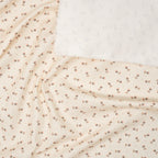 Bio Baumwolle Vintage Doldenblümchen Rosa