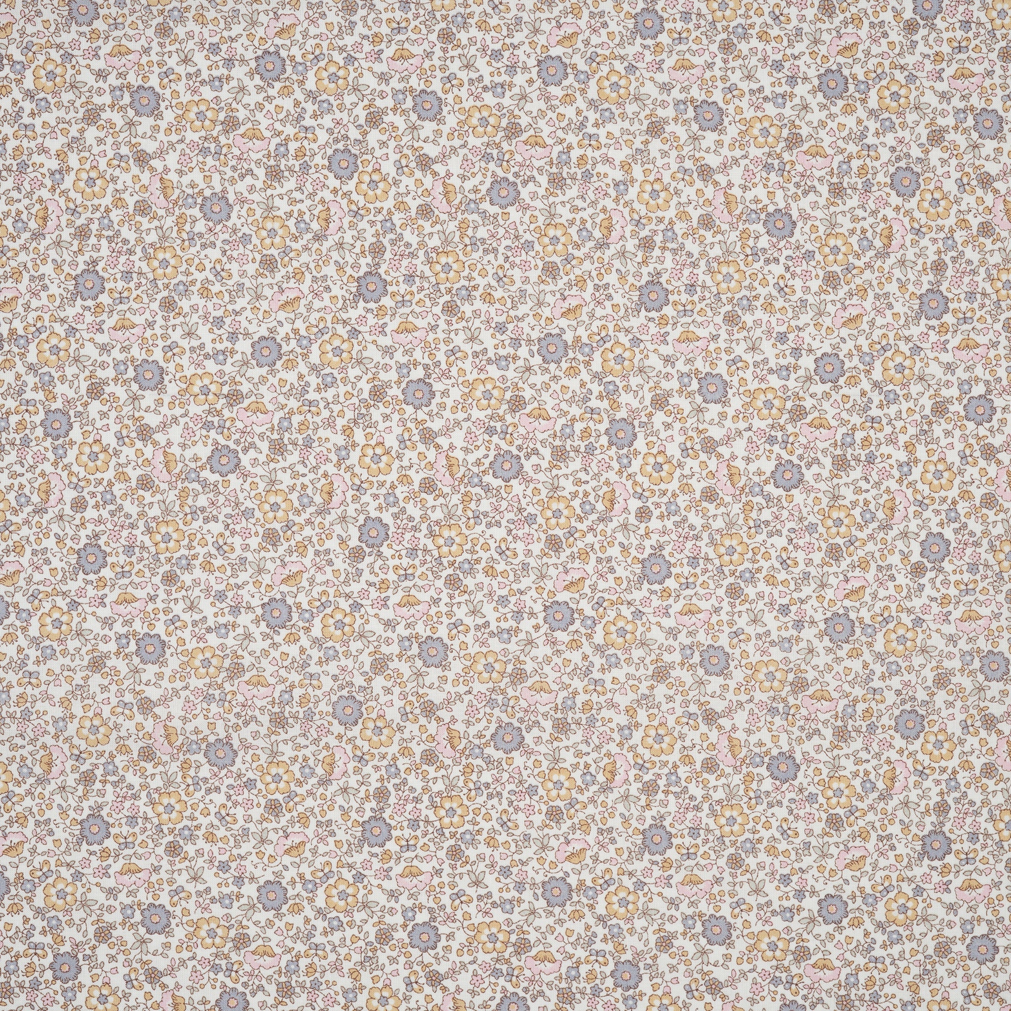 Bio Baumwolle Voile Frühlingserwachen Pastell