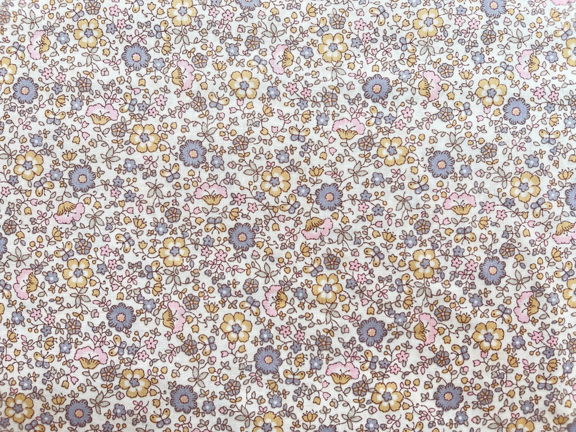 Bio Baumwolle Voile Frühlingserwachen Pastell