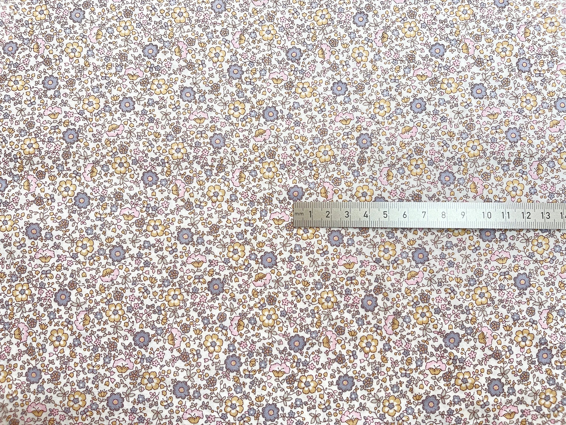 Bio Baumwolle Voile Frühlingserwachen Pastell