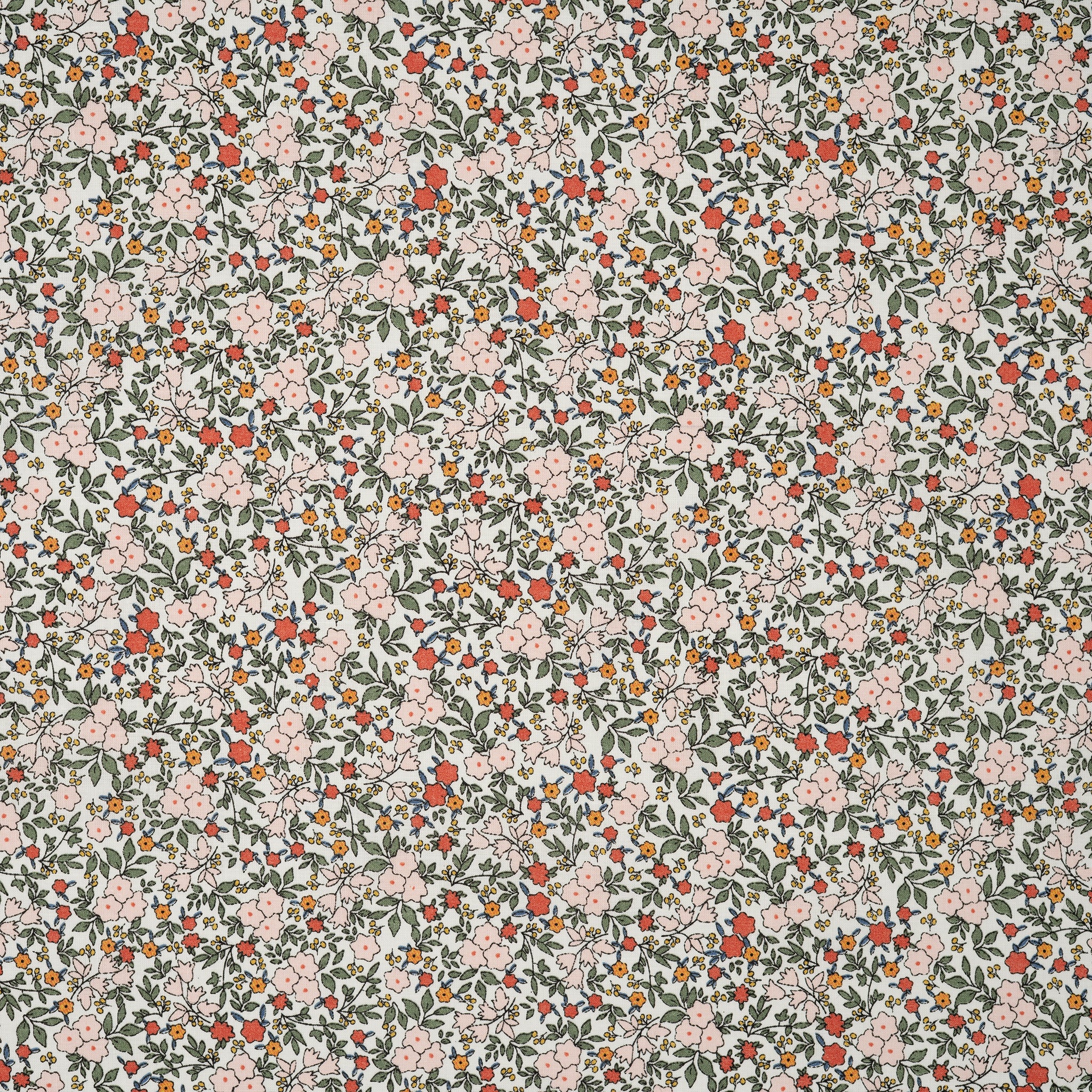 Bio Baumwolle Voile Glockenblumen