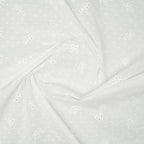 Bio Baumwolle Voile Kleine Blumen Spitze | Stoffwerk