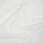 Bio Baumwolle Voile Kleine Blumen Spitze