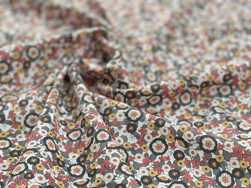 Bio Baumwolle Voile Mohn | Stoffwerk