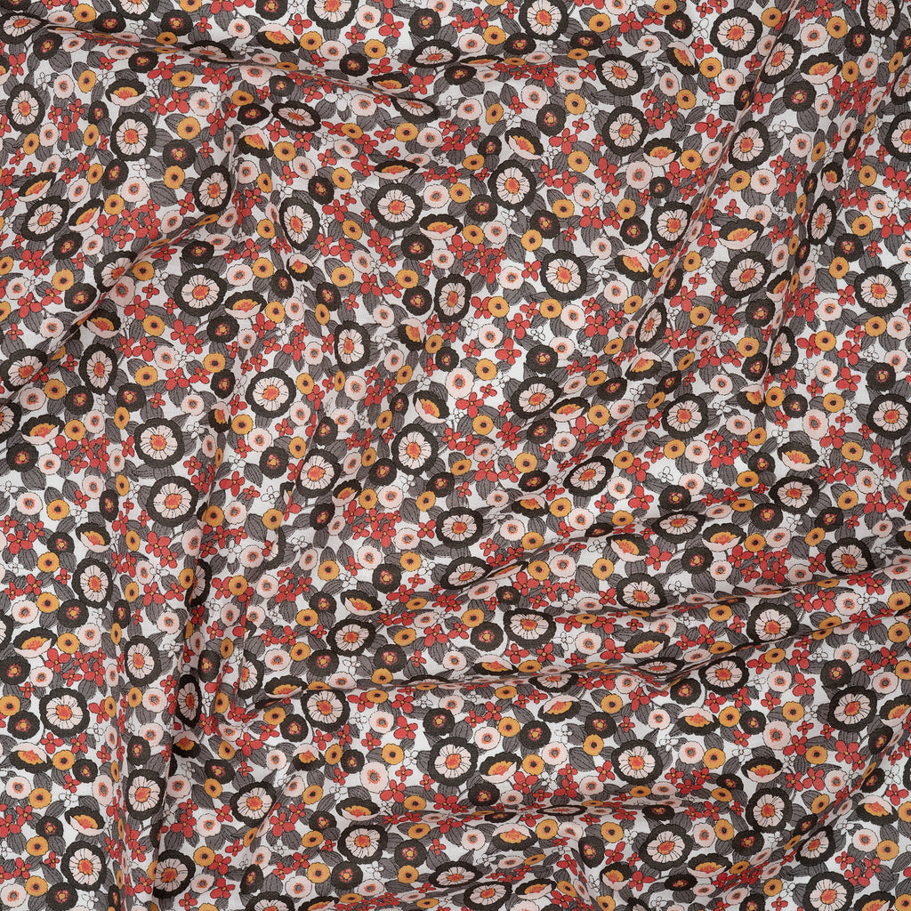 Bio Baumwolle Voile Mohn