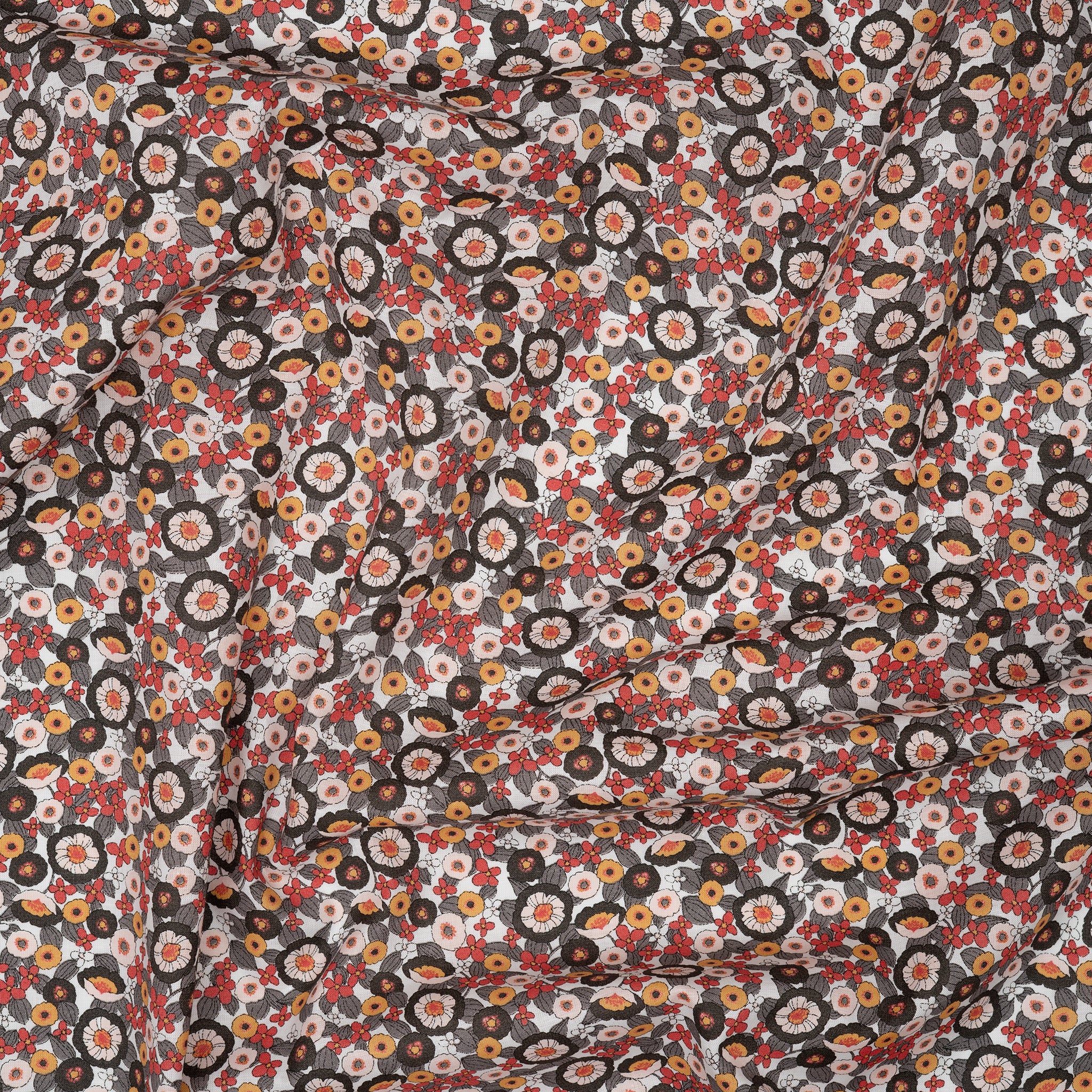Bio Baumwolle Voile Mohn