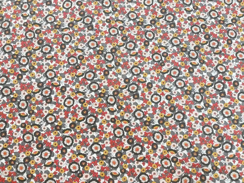 Bio Baumwolle Voile Mohn
