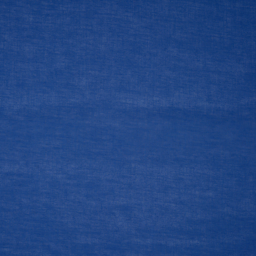 Bio Baumwolle Voile Royalblau