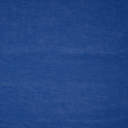 Bio Baumwolle Voile Royalblau