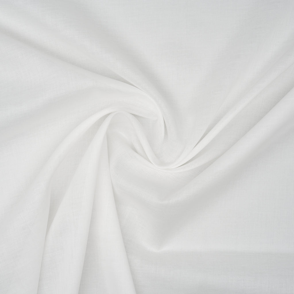 Bio Baumwolle Voile Weiß