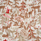 Bio Baumwolle Webware Black Forest X Mas Winter Time