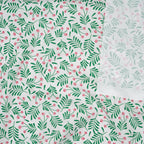 Bio Baumwolle Webware Colorful Christmas Beeren