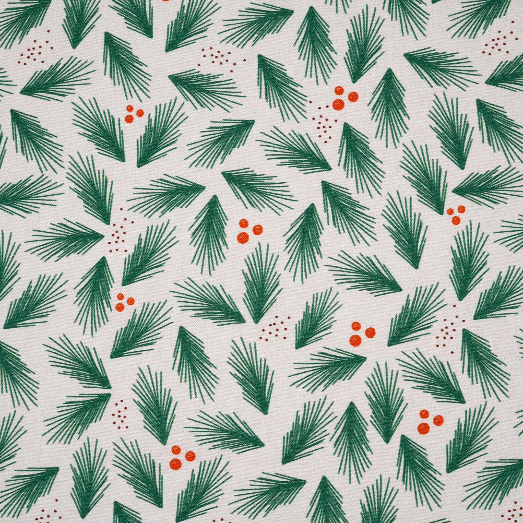 Bio Baumwolle Webware Lebkuchengeschichten Kiefer Hell