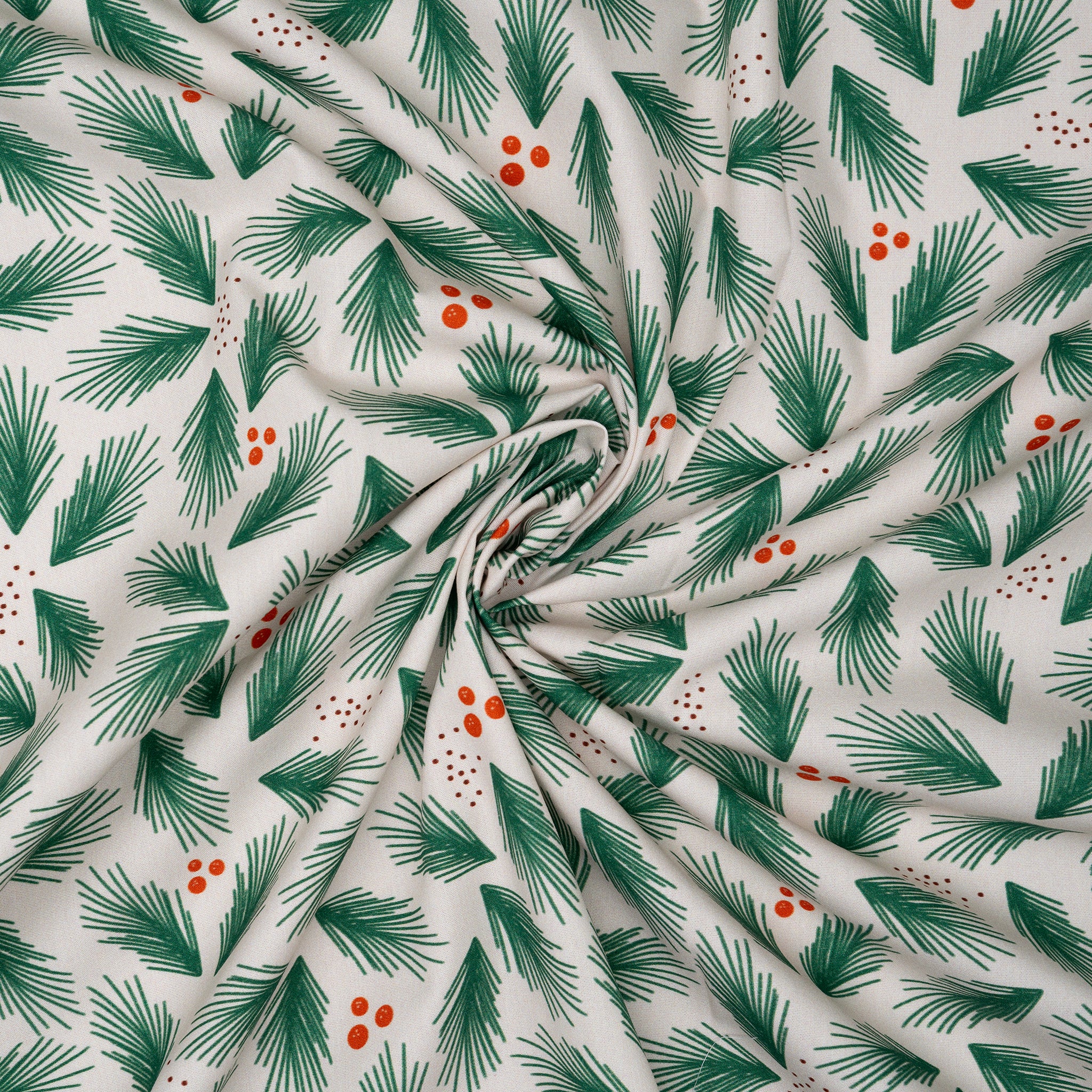 Bio Baumwolle Webware Lebkuchengeschichten Kiefer Hell