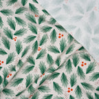 Bio Baumwolle Webware Lebkuchengeschichten Kiefer Hell