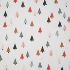 Bio Baumwolle Webware Sketchy Tannen