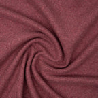 Bio Baumwollfleece Altrosa Dunkel Meliert | Stoffwerk