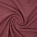 Bio Baumwollfleece Altrosa Dunkel Meliert