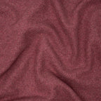Bio Baumwollfleece Altrosa Dunkel Meliert | Stoffwerk