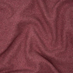 Bio Baumwollfleece Altrosa Dunkel Meliert