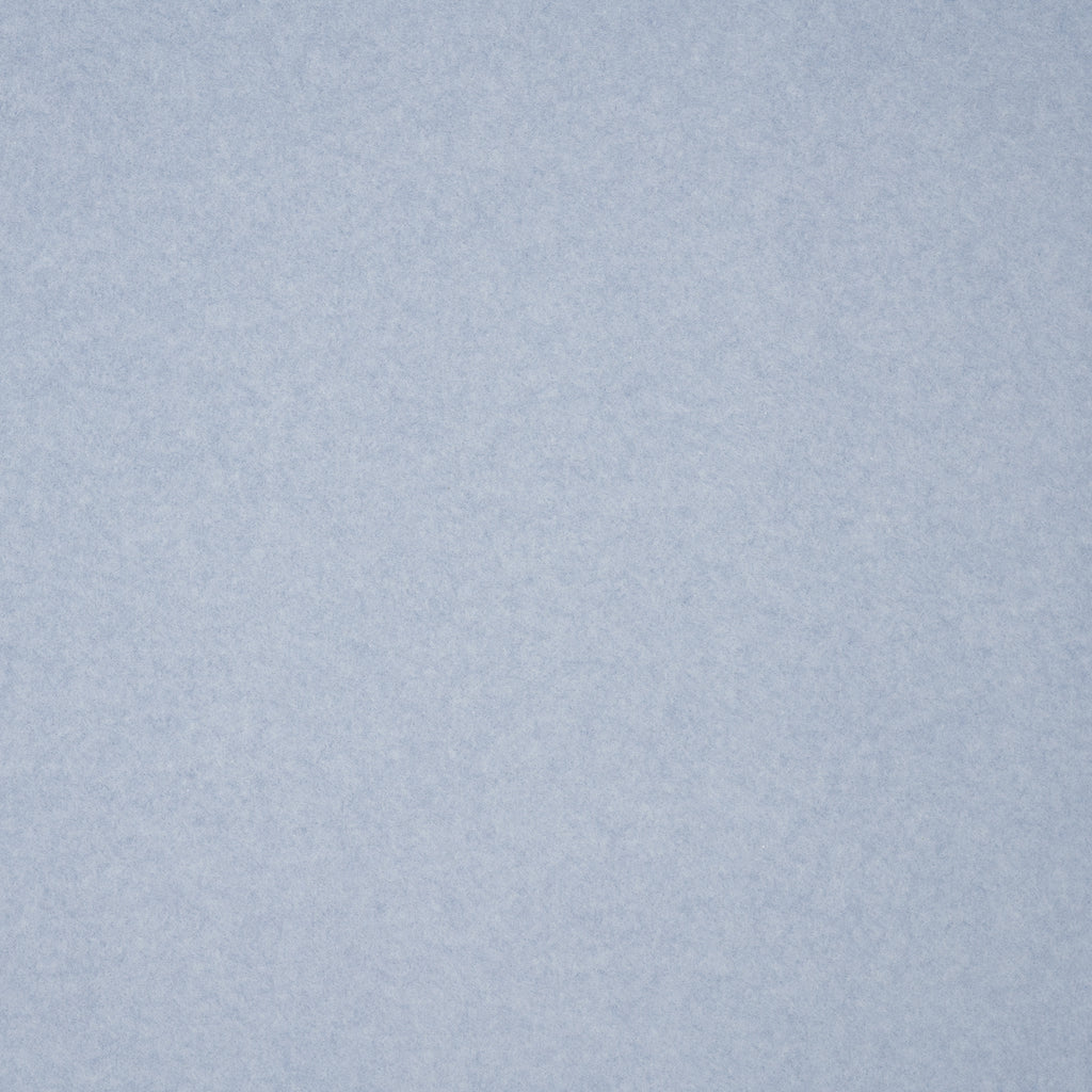 Bio Baumwollfleece Babyblau Meliert