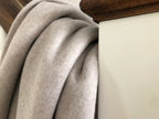 Bio Baumwollfleece Beige Sand Meliert | Stoffwerk