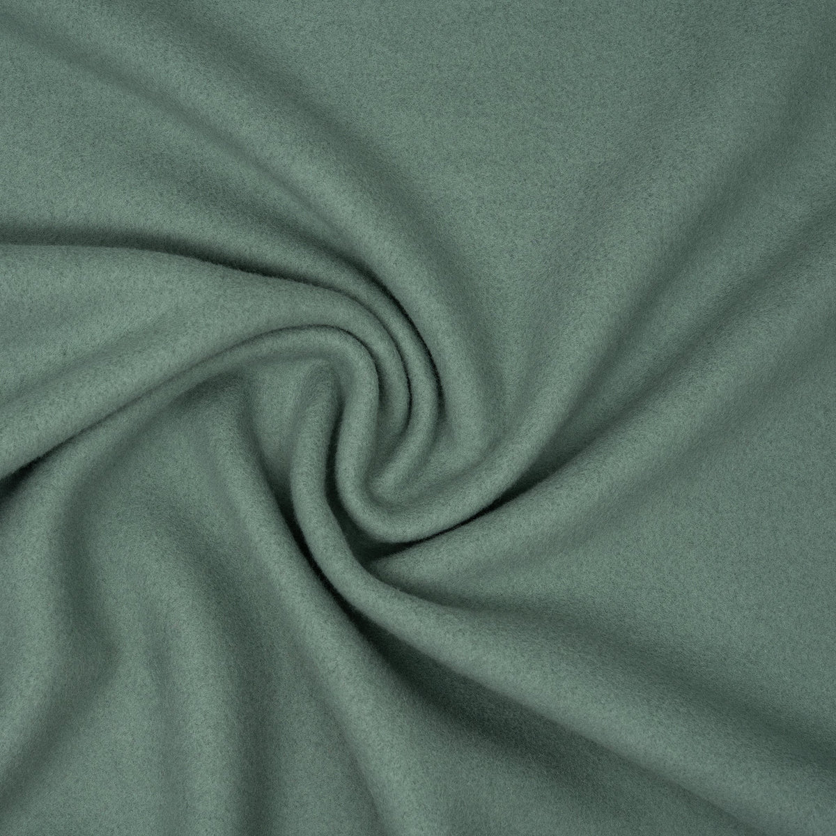 Bio Baumwollfleece Dunkelmint | Stoffwerk