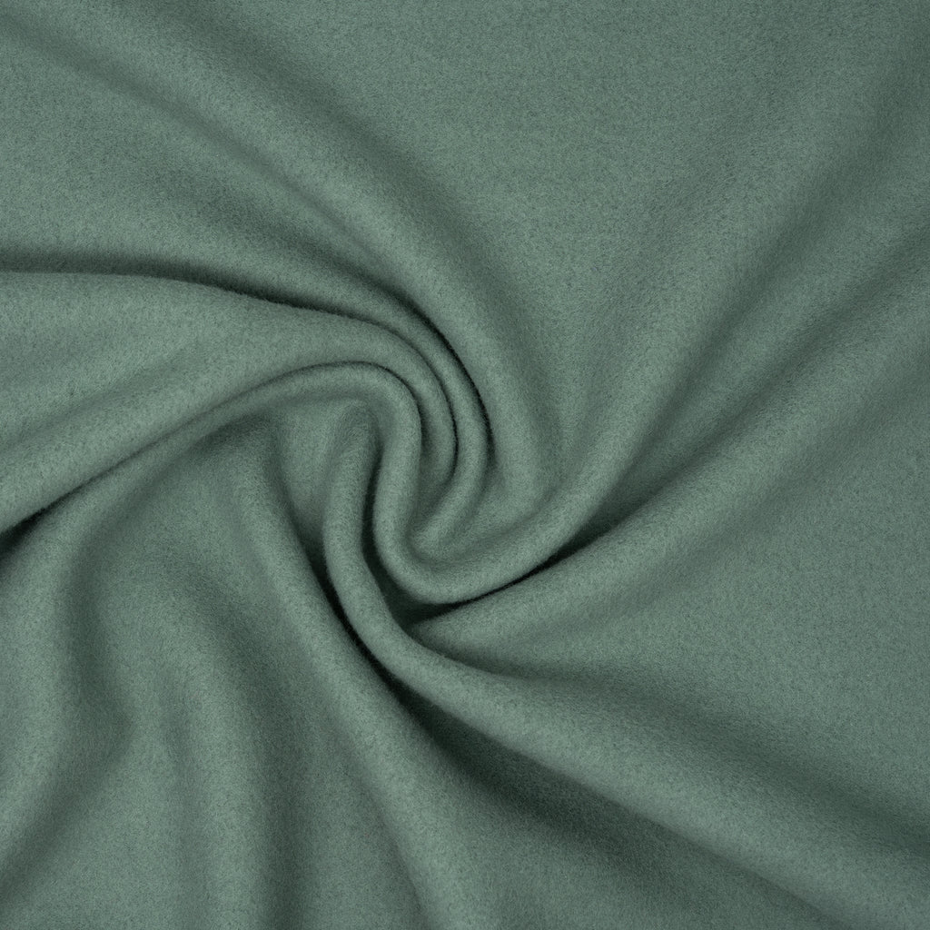 Bio Baumwollfleece Dunkelmint