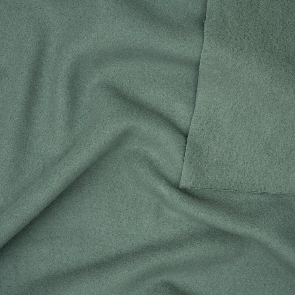 Bio Baumwollfleece Dunkelmint