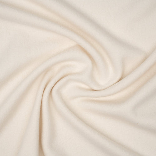 Bio Baumwollfleece Ecru | Stoffwerk