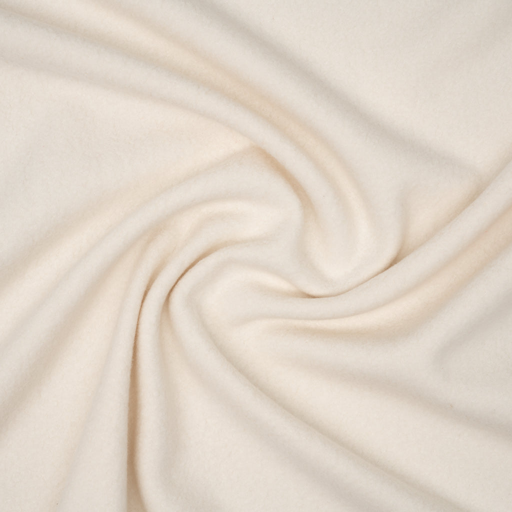 Bio Baumwollfleece Ecru