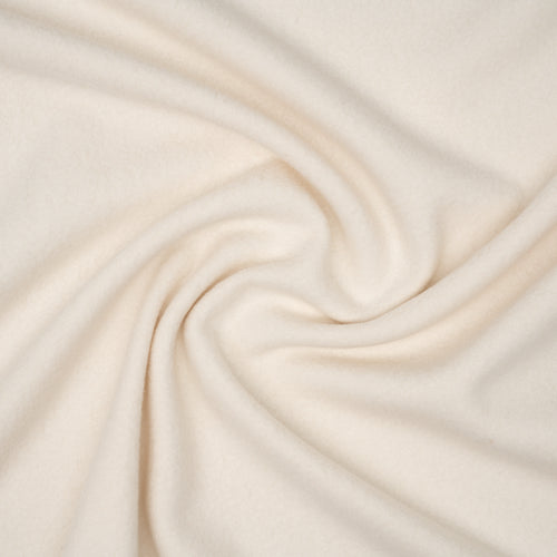 Bio Baumwollfleece Ecru | Stoffwerk