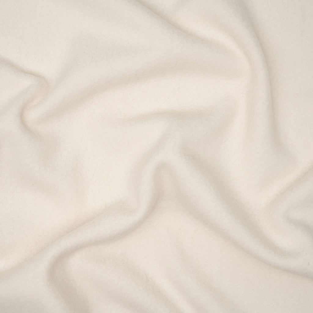 Bio Baumwollfleece Ecru | Stoffwerk